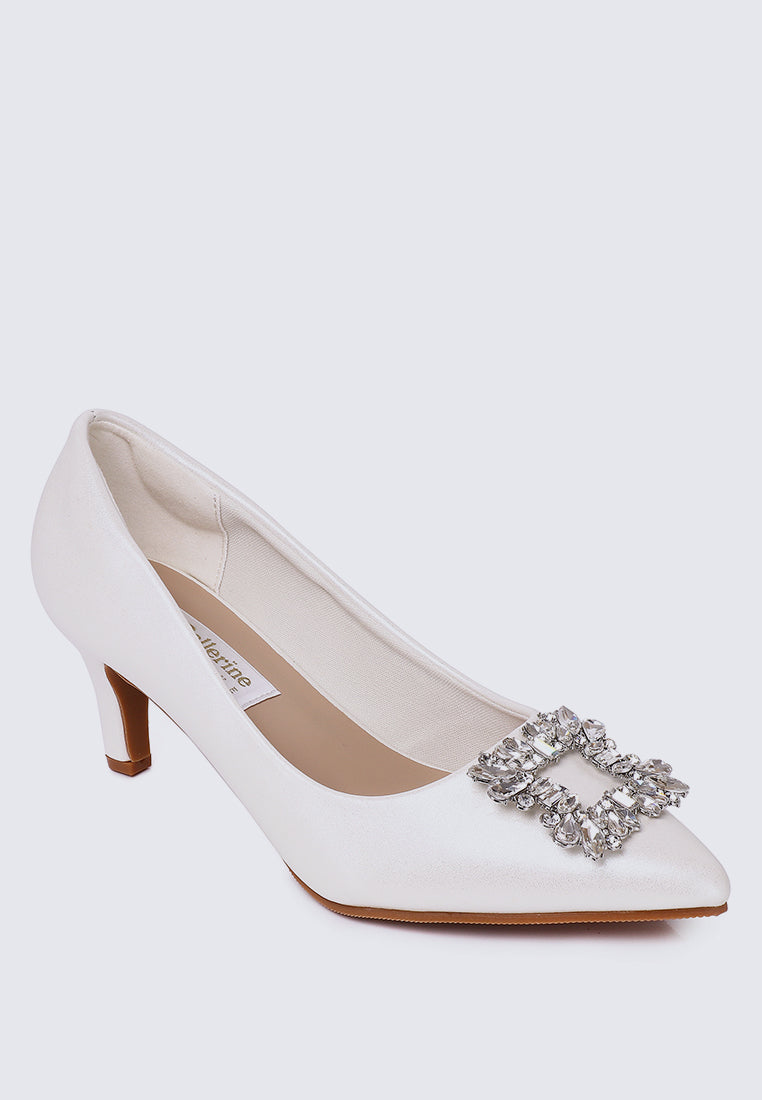 Casey Comfy Pumps In Pearl