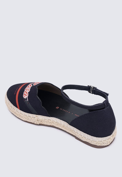 Rasa Sayang Comfy Espadrilles In Black