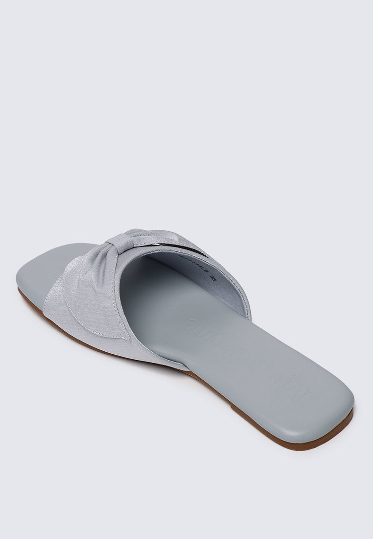 Yurina Comfy Sandals In Light Blue