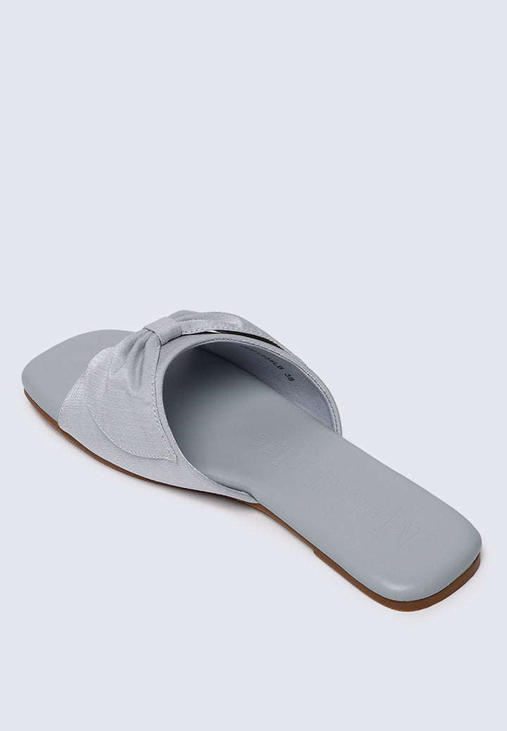 Yurina Comfy Sandals In Light Blue