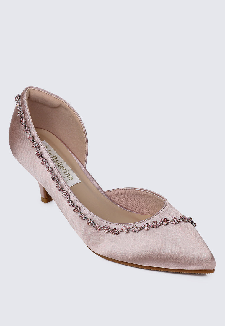 Dahlia Comfy Pumps In Pink