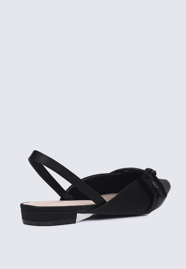 Knotura Comfy Ballerina In Black