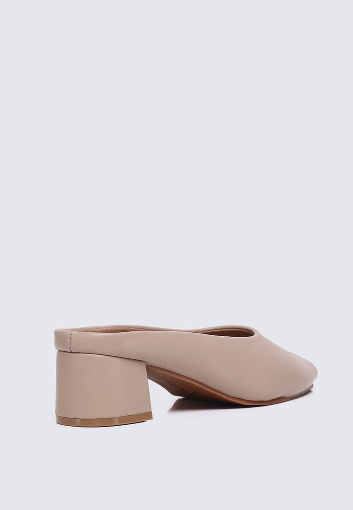 Lani Comfy Heels In Nude