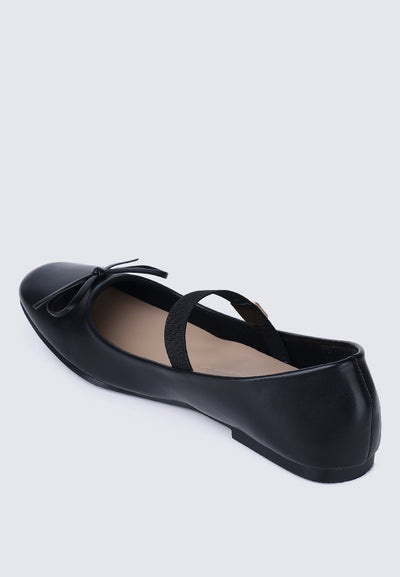 Beyonca Comfy Ballerina In Black
