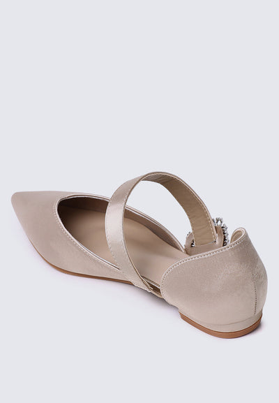 Calista Comfy Ballerina In Nude