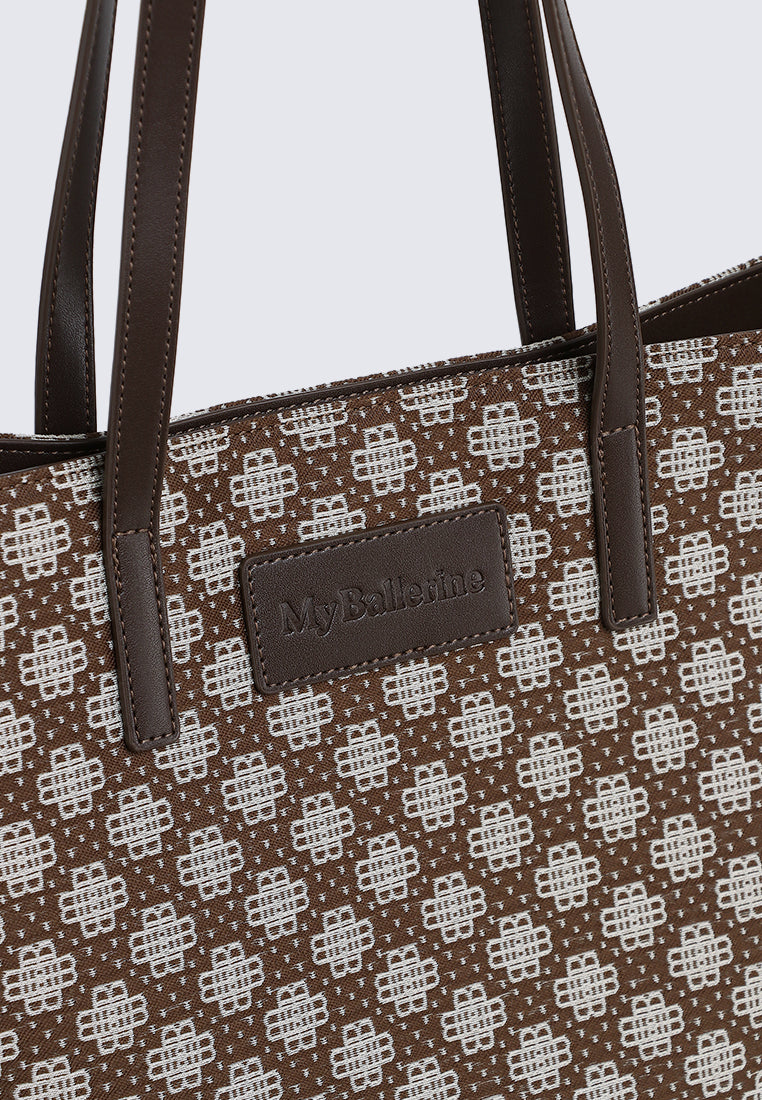 Tiara Tote Bag In Espresso