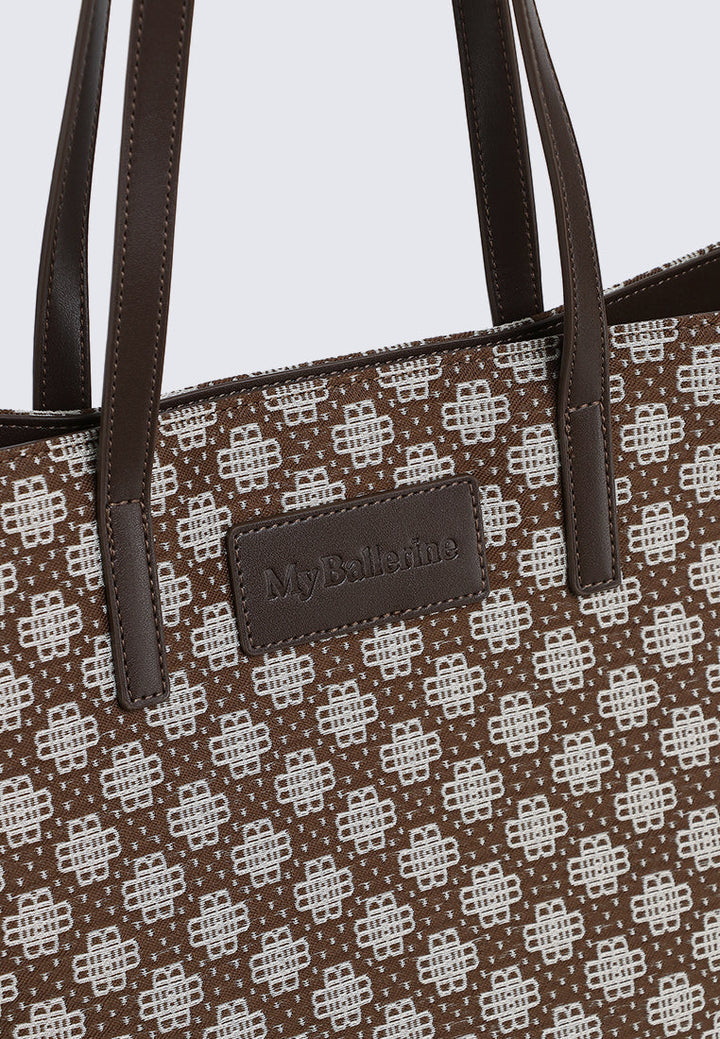 Tiara Tote Bag In Espresso