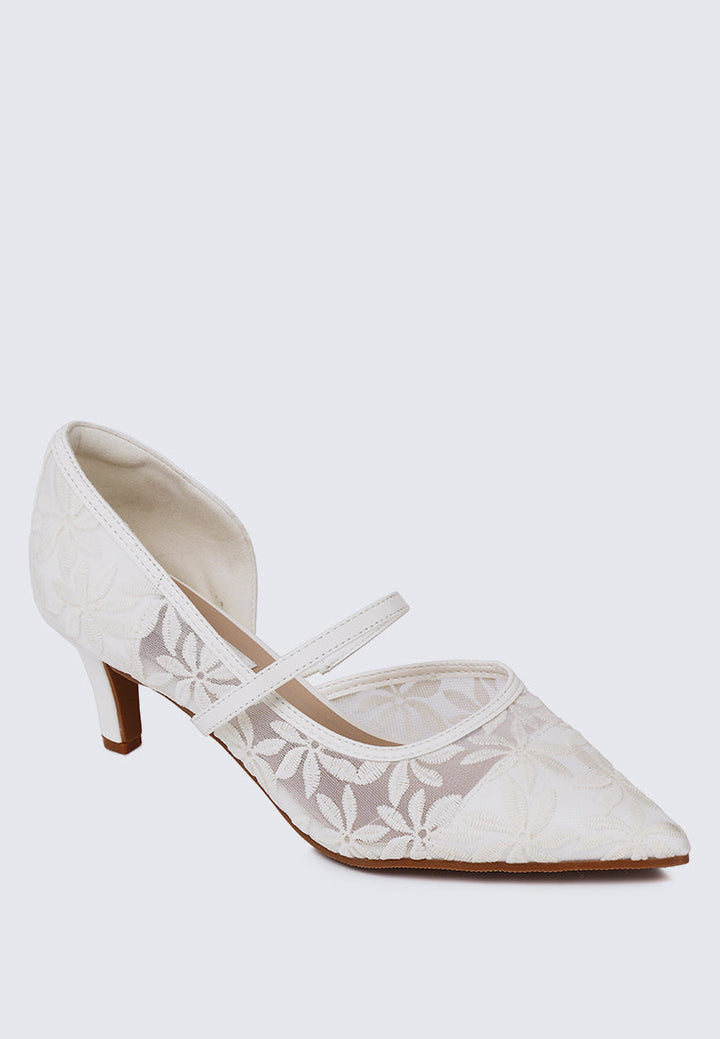 Oriah Comfy Heels In Beige