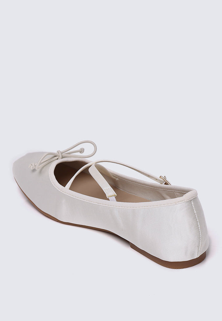 Erino Comfy Ballerina In Beige