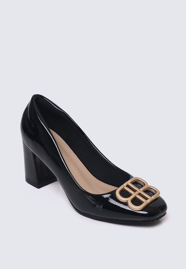 Phyllis Comfy Heels In Black