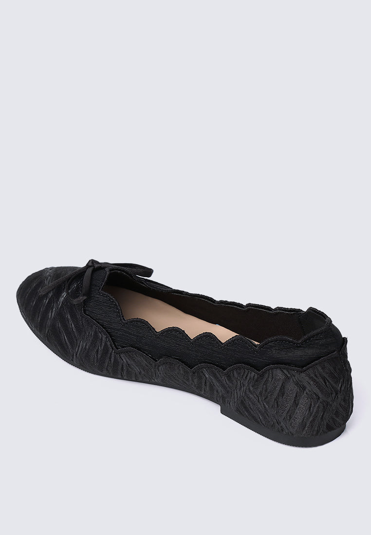 Beatrix Comfy Ballerina In Black