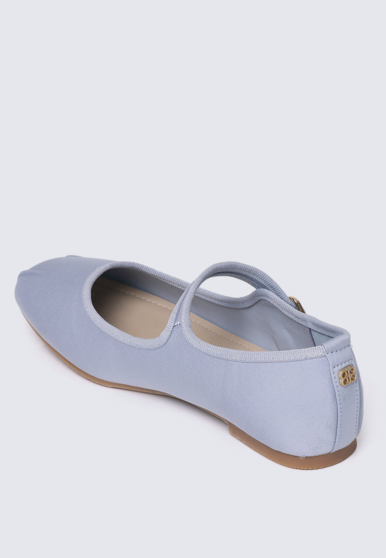 Faye FlexFit Comfy Ballerina In Light Blue