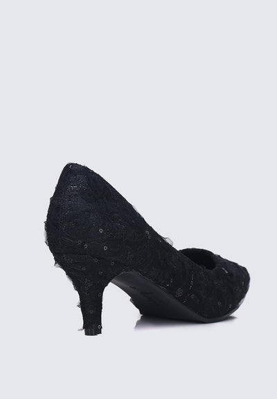 Elara Comfy Pumps In Black