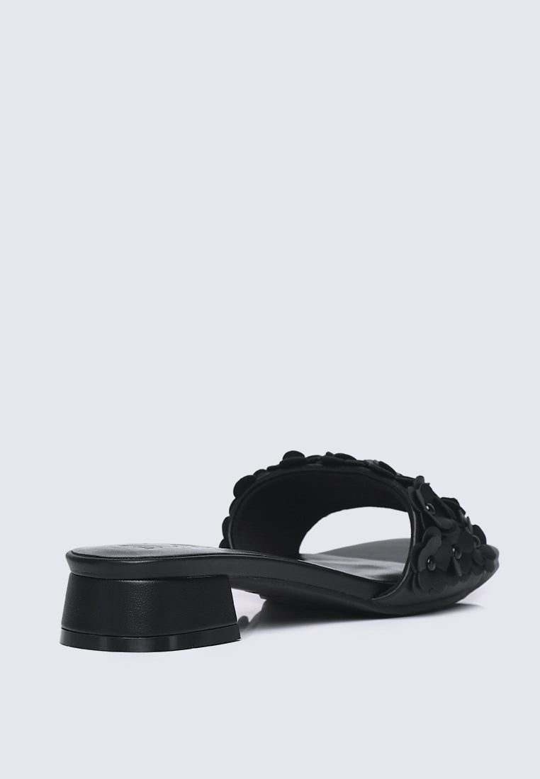 Corinne Comfy Sandals In Black