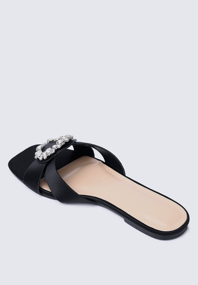 Charlie Comfy Sandals In Black