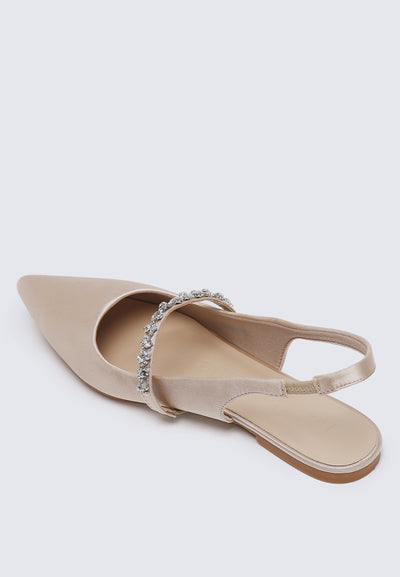 Carina Comfy Ballerina In Almond