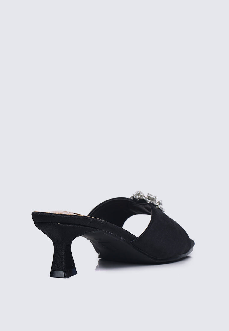 Vea Comfy Heels In Black