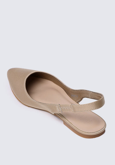 Kate Comfy Ballerina In Taupe