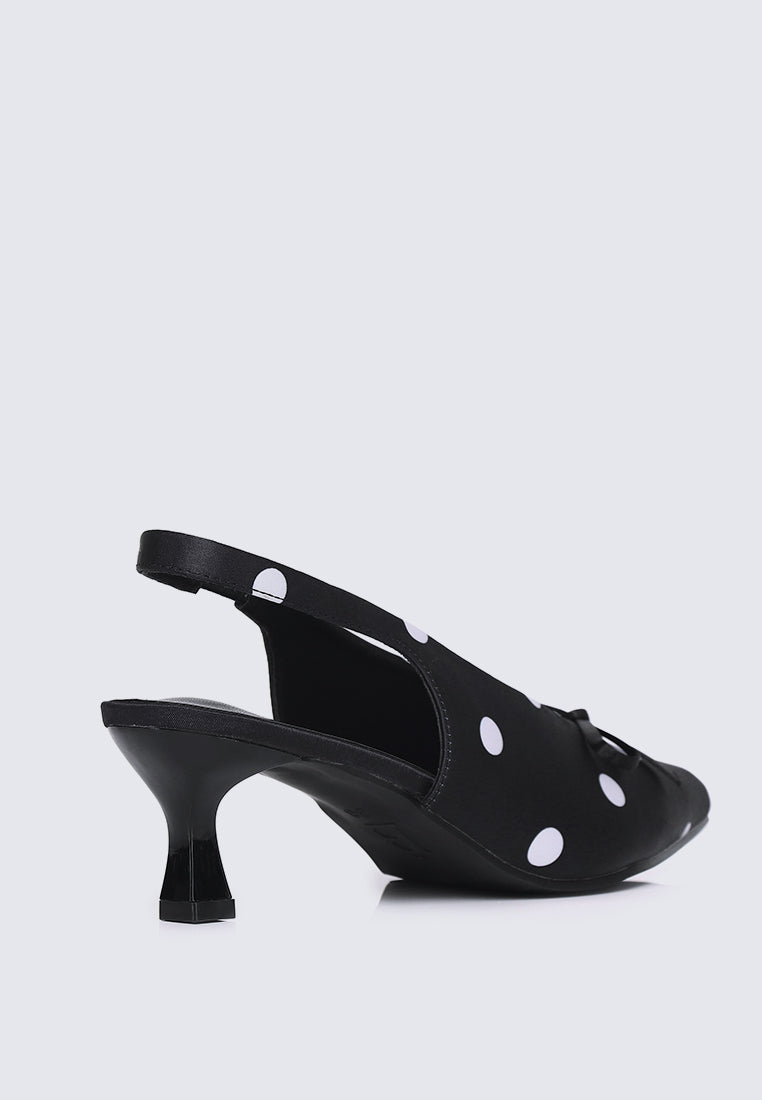 Velora Comfy Heels In Black