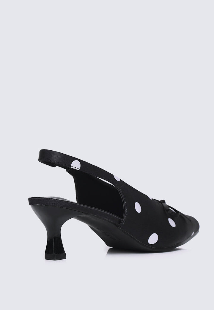 Velora Comfy Heels In Black