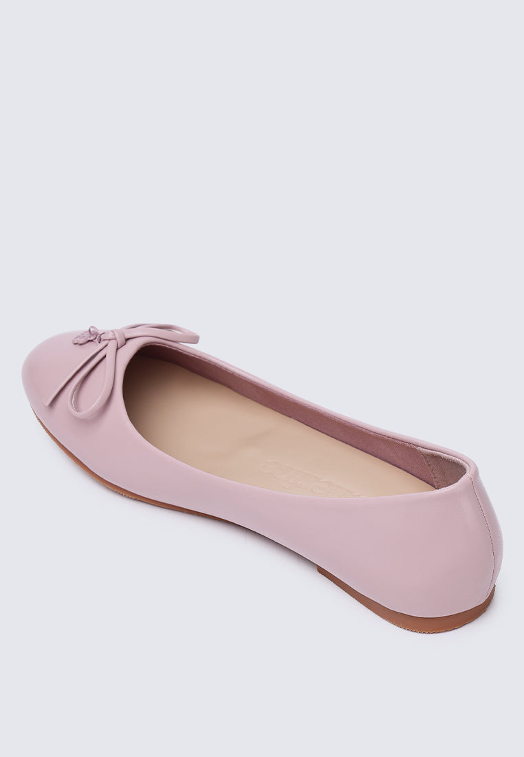 Briony Comfy Ballerina In Pink