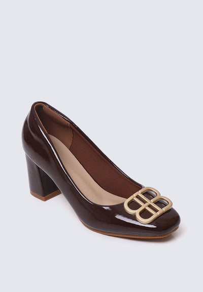 Phyllis Comfy Heels In Espresso