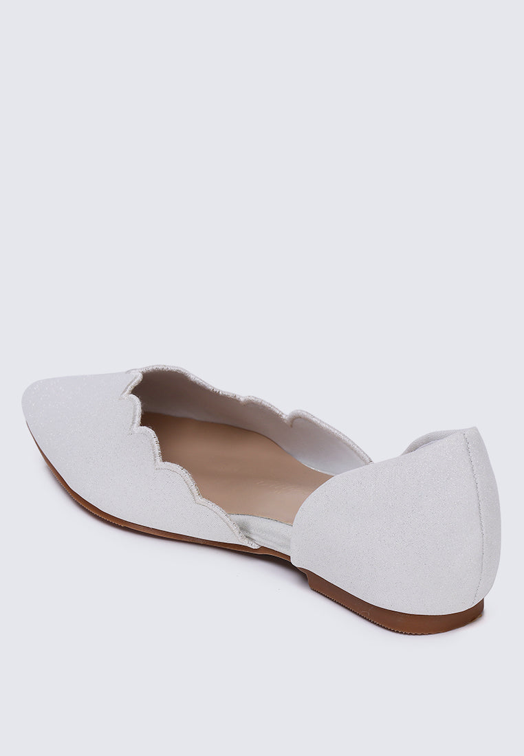 Wanisha Comfy Ballerina In Ivory