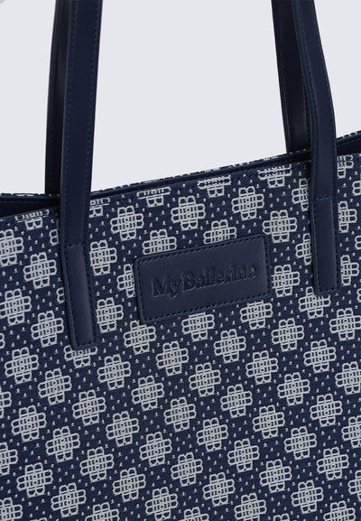 Tiara Tote Bag In Navy