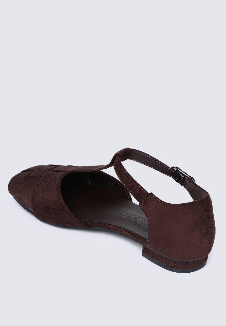 Mozzy Comfy Sandals In Espresso