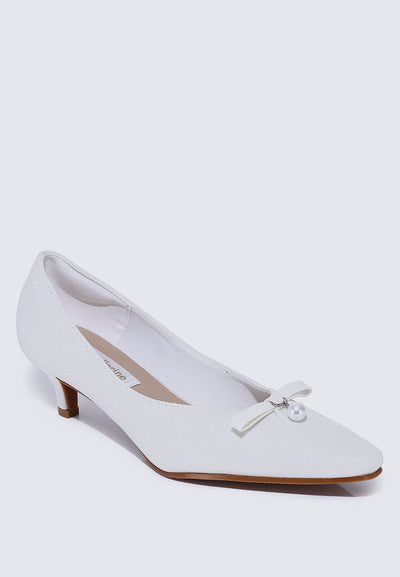 Perla Comfy Pumps In Ivory