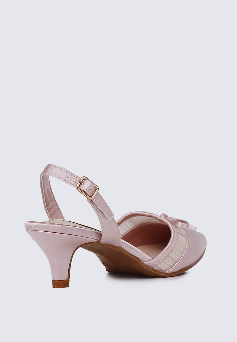 Ivelle Comfy Heels in Pink