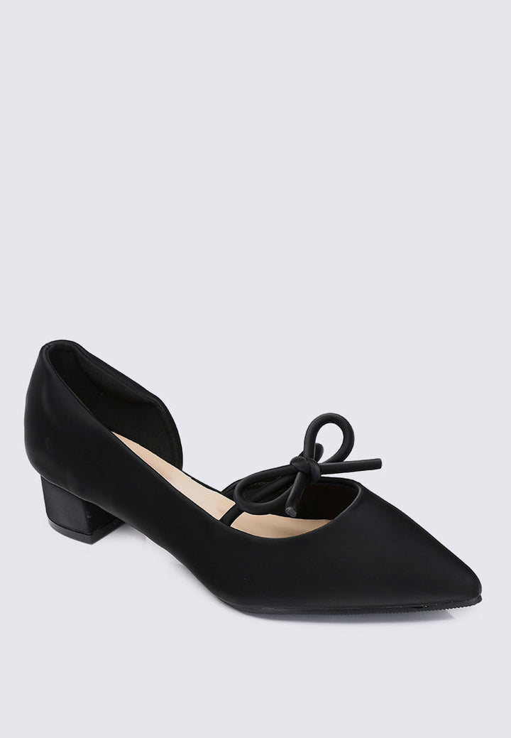 Vivienne Comfy Heels In Black