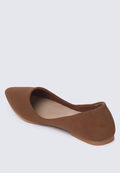 Cece 2.0 Comfy Ballerina In Brown