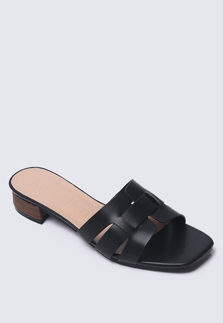 Isla Comfy Sandals In Black