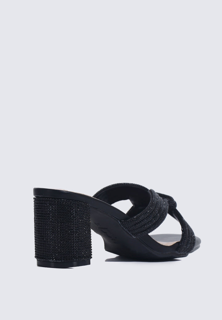 Suri Comfy Heels In Black