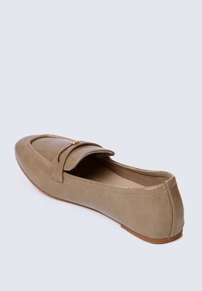 Noa Comfy Loafers In Almond