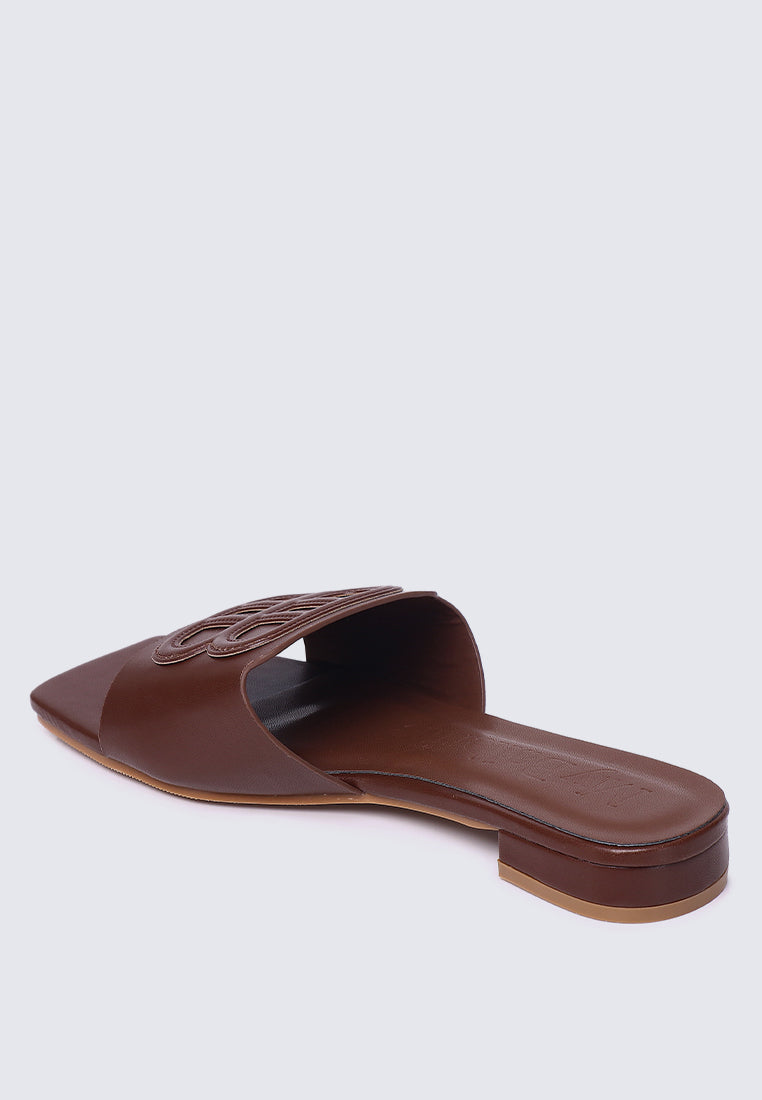 Michelle Comfy Sandals In Brown