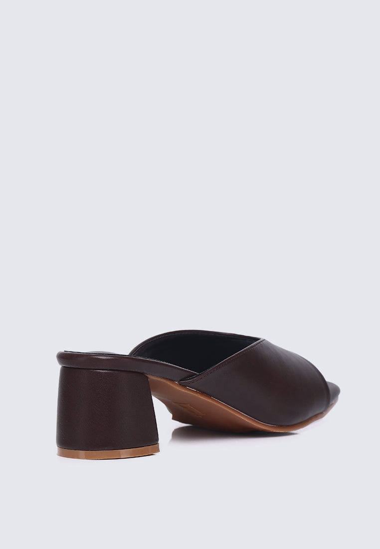 Nami Ultra WideFit Comfy Heels In Espresso