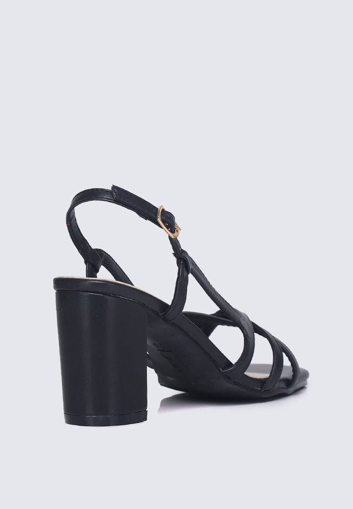 Sooya Comfy Heels In Black