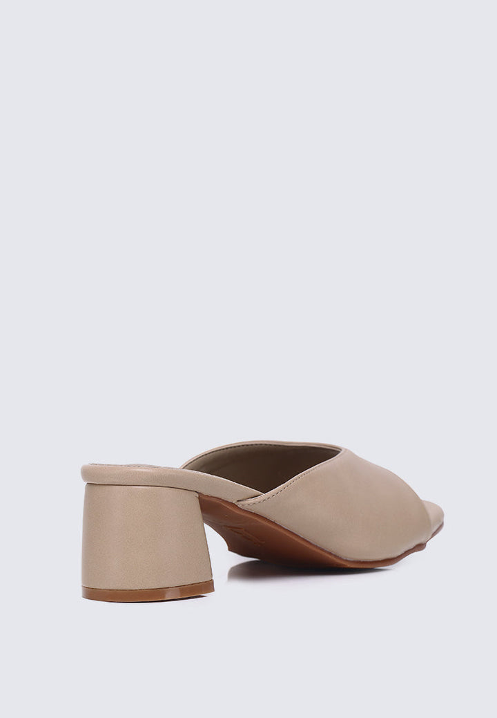 Nami Ultra WideFit Comfy Heels In Nude