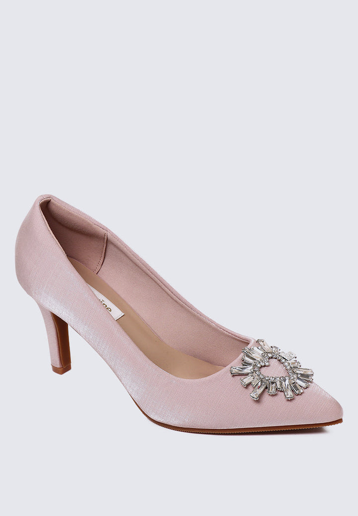 Heartina Comfy Heels In In Pink