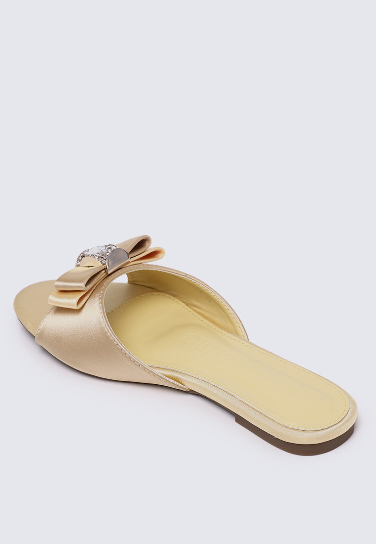 Bowelle Comfy Sandals In Light Yellow