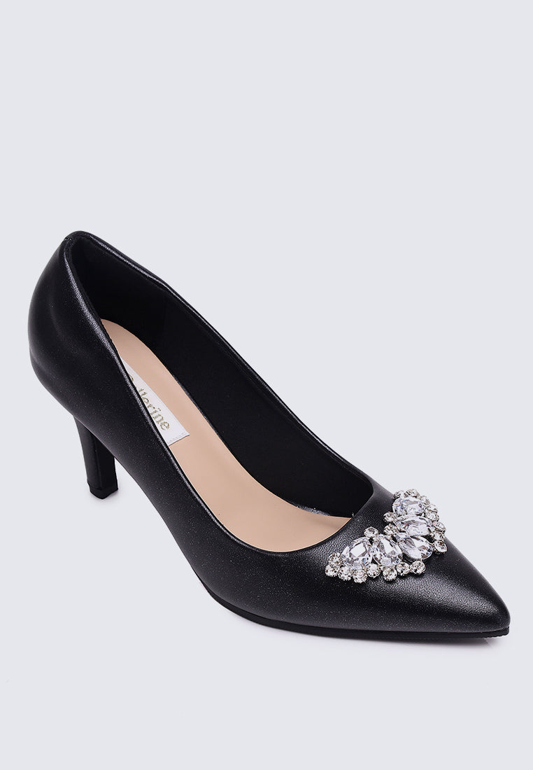 Jewel Comfy Pumps In Black