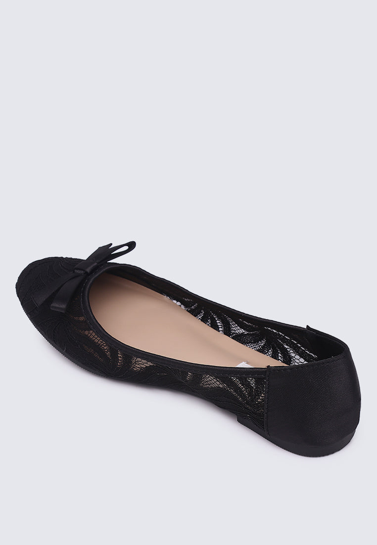 Cecelia Comfy Ballerina In Black