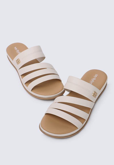Walk Lite Comfy Sandals In White
