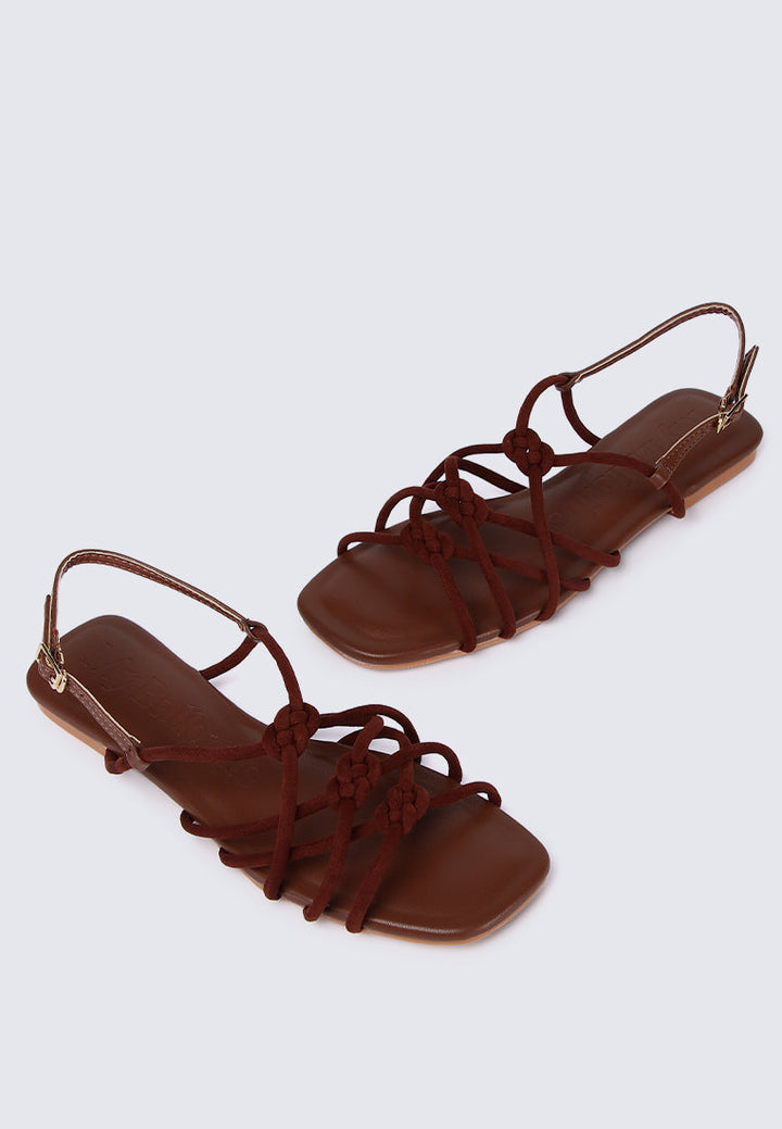 Naomi Comfy Sandals In Brown