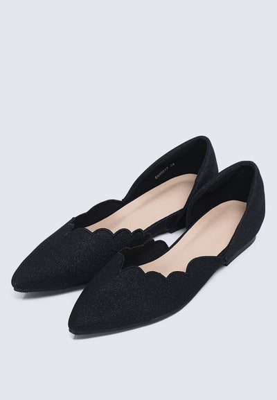 Wanisha Comfy Ballerina In Black