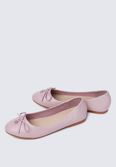 Briony Comfy Ballerina In Pink
