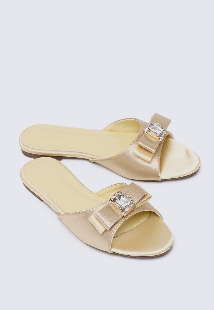 Bowelle Comfy Sandals In Light Yellow