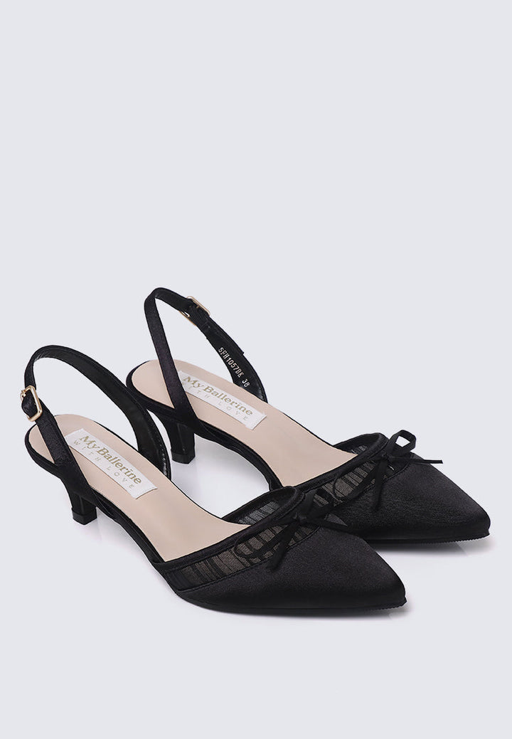 Ivelle Comfy Heels In Black